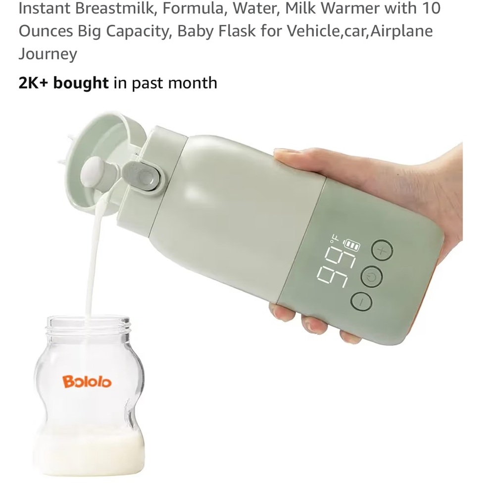 BRAND NEW! STILL IN BOX Baby Bottle Warmer - Green
